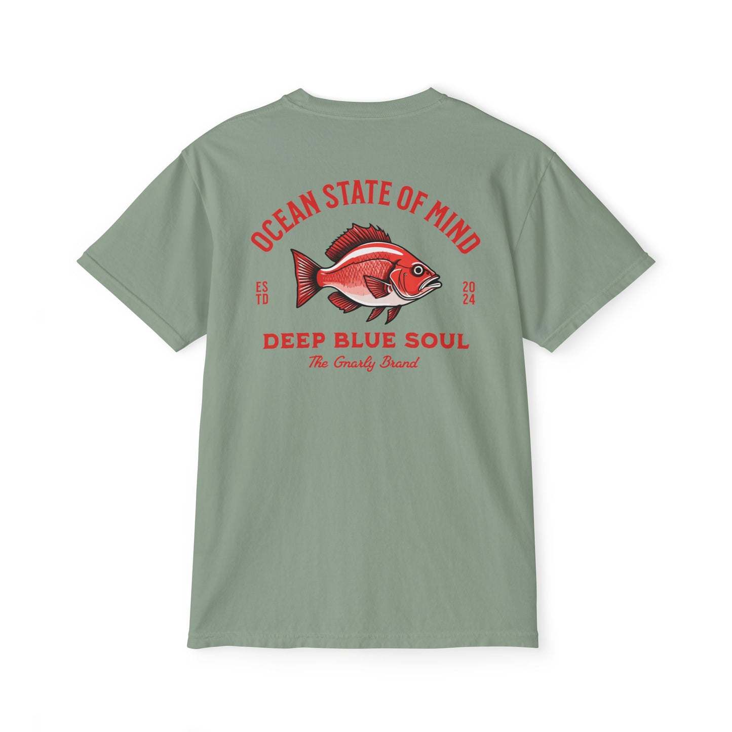 Red Fish - Pocket T-Shirt