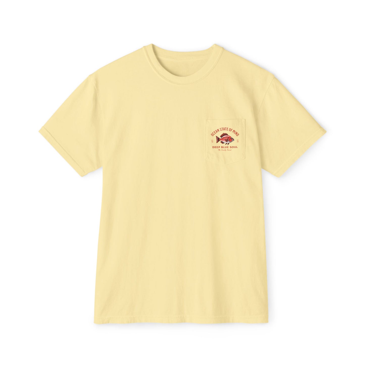 Red Fish - Pocket T-Shirt