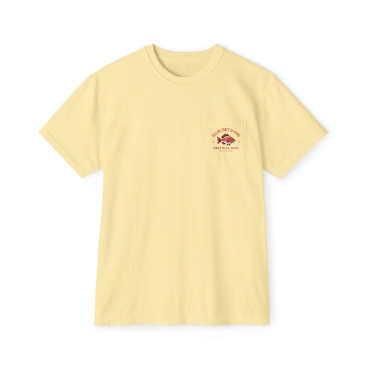 Red Fish - Pocket T-Shirt