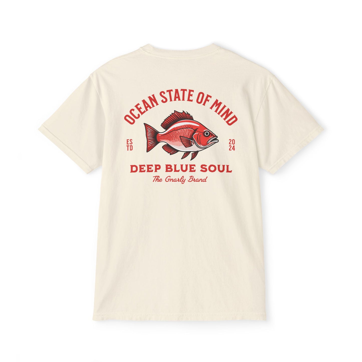 Red Fish - Pocket T-Shirt