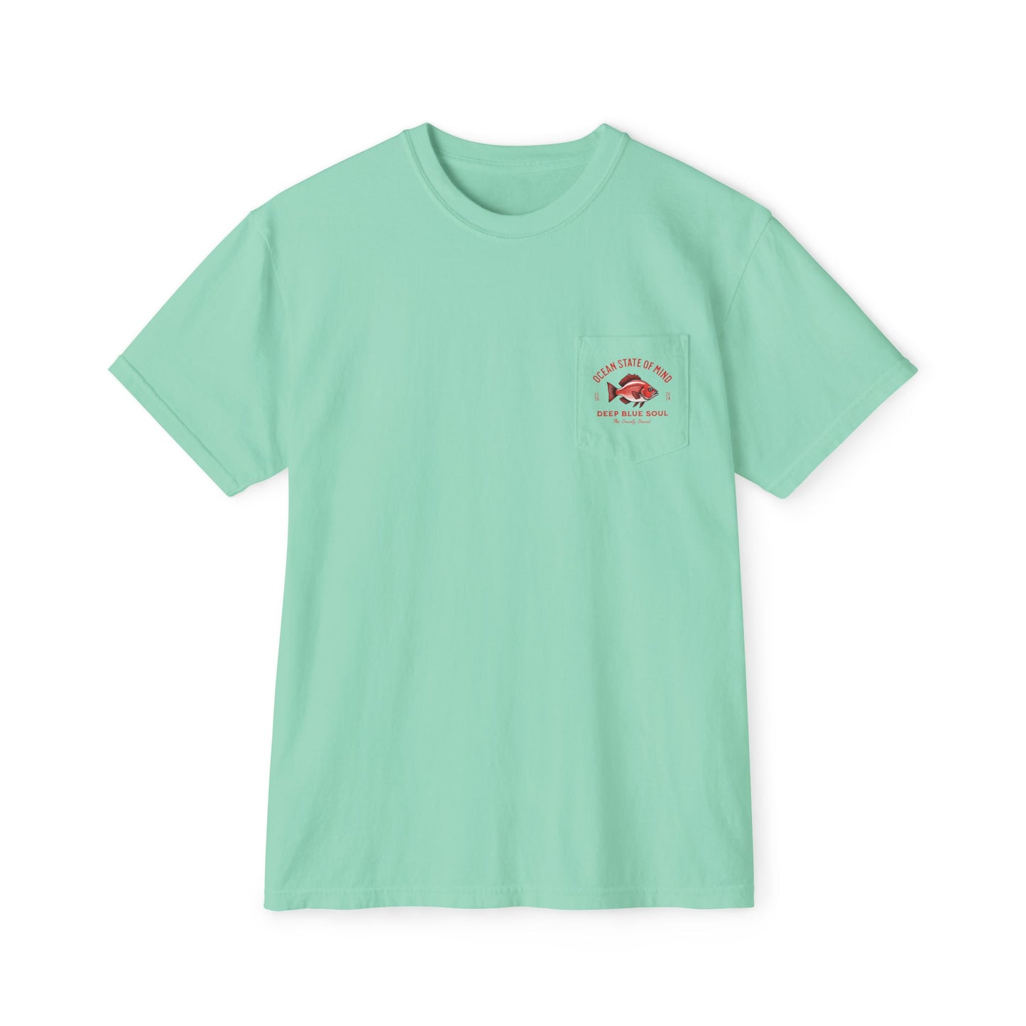 Red Fish - Pocket T-Shirt