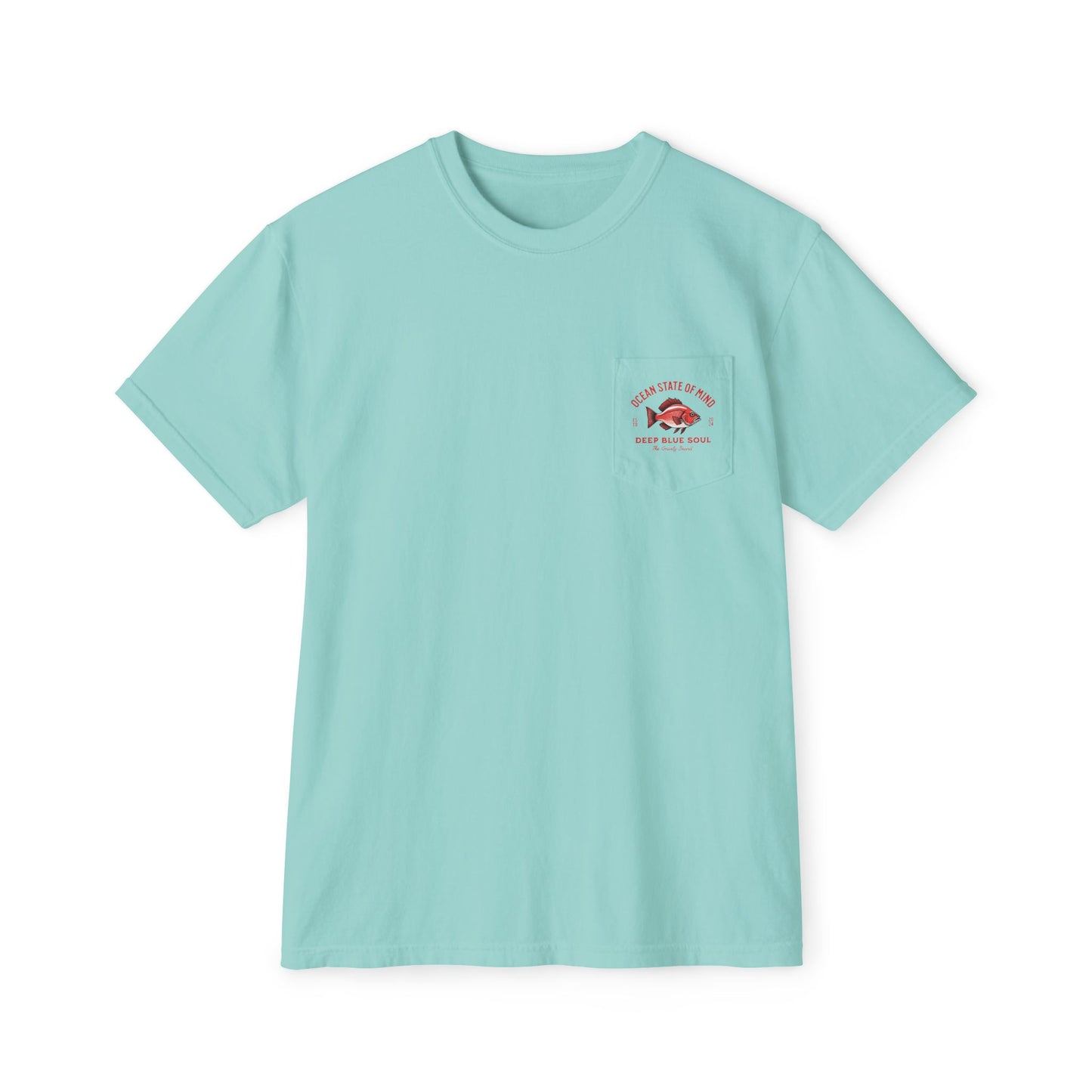 Red Fish - Pocket T-Shirt