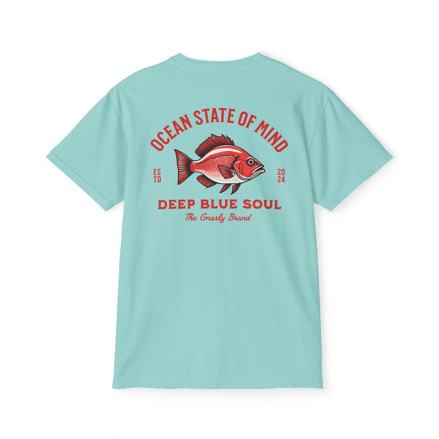 Red Fish - Pocket T-Shirt