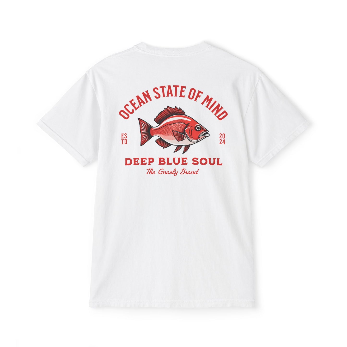 Red Fish - Pocket T-Shirt