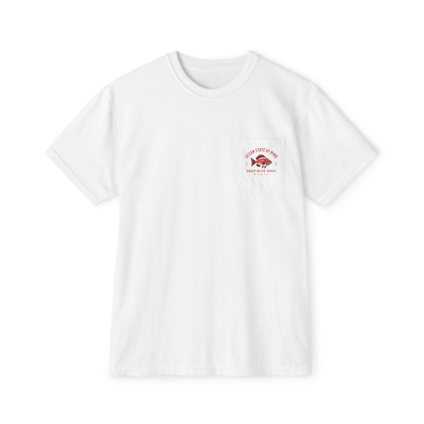 Red Fish - Pocket T-Shirt